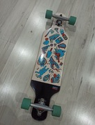 Deskorolka longboard Oxelo drop mini 100