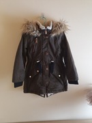 Kurtka zimowa parka khaki Next roz. 122