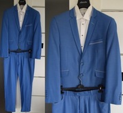 Garnitur ślubny ślub marynarka 182cm spodnie 104cm