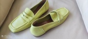 Piękne buty Venezia że skóry róż.40 limonka