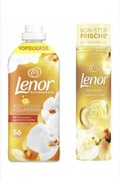 Lenor Vanille 3x płyn do płukania 1,239 L + 3x perełki 155 g z Niemiec