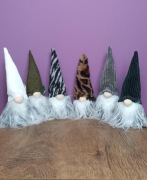 Skrzat świąteczny Krasnal Gnom Mikołaj - ozdoba na święta, pod choinkę