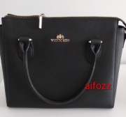 Wittchen torebka czarna duża skóra naturalna