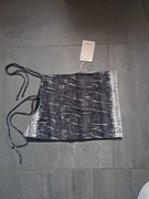 Dwustronna spódniczka pareo zawiązywana na troczki Pull&Bear