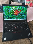 Laptop Lenovo ThinkPad T14s i5-10210u 16/256GB Nowa bateria podśw. Kla