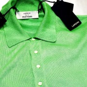 LARDINI for Printemps koszulka polo XL knit zielona dior hermes gucci ricci