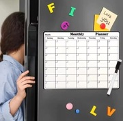 Planer magnetyczny kalendarz na lodówkę 