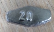 ciężarek wędkarski 20g