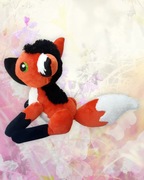 Pluszowy furas furry fursona, maskotka na podstawie refki