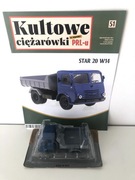 DeAgostini: Kultowe Cieżarówki PRL STAR 20 W14   skala: 1:43
