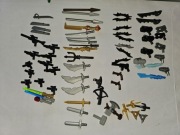 Lego broń dla figurek 68 sztuk