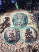 Dekoracyjne podkładki Baśniowa Kraina shabby chic vintage farmhouse 