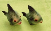 Vintage z lat 50tych porcelanowa para rybek przyprawniki Goebel Niemcy.  76