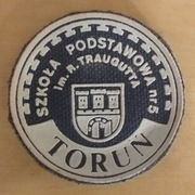 Tarcza szkolna Sp nr 5 w Toruniu 