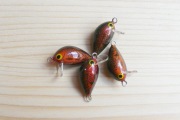 Woblery hand made tonące 2 cm 1,2g rękodzieło.