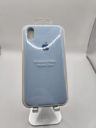 Plecki Oryginalne Etui Apple iPhone XS Max Silicone Białe 