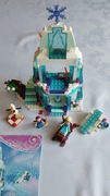Klocki jak LEGO Disney 41062 Błyszczący lodowy zamek Elzy (brak kilku)