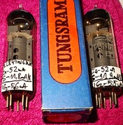 2 szt = Para EL84 Tungsram do Push-pull 104% Gain dla NOS