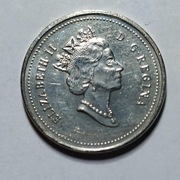 5 cents 1999 bez znaku menniczego Elżbieta II Kanada