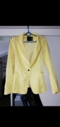 Żółta Cytrynowa marynarka attentif s stan bdb 