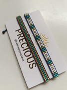 Zestaw dwóch bransoletek handmade boho 