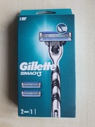 Maszynka do golenia Gillette Mach 3 + 2 wkłady