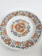 Duży talerz cepelia Karolina Vintage PRL