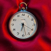 Radziecki zegarek kieszonkowy " Rakieta"