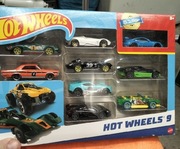 Hot wheels zestaw autek 9 Pak nowy resorki 