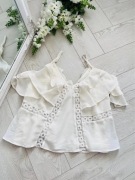 Top szyfonowy ASOS lato wakacje urlop 40 L