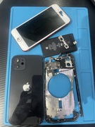 Części iPhone 8,11,12 wyświetlacze korpusy blaszki śrubki Face ID