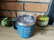 Kubek termiczny stalowy 400ml A Wise Doctor Once Wrote prezent dla lekarza