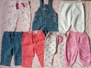 Spodnie dla dziewczynki, r. 68 Zestawy