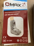 Orteza jak nowa stopowo goleniowa but ortopedyczny S Omax air walker short