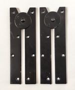 Zawiasy do drabiny drewnianej rozstawnej - komplet 2 zawiasy drabinowe