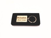Breloczek dla Dziadka PERSONALIZOWANY grawer prezent Dzień Dziadka