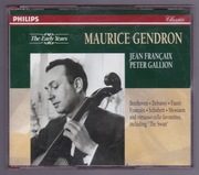 Maurice Gendron - The Early Years - Francaix , Gallion  3CD