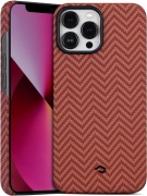 Etui Pitaka MagEZ Case 2 iPhone 13 Pro MagSafe Aramid Red Orange