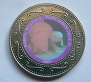 Somalia 1 dolar, 2005. JP II papież