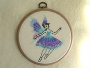 Obrazek prezent dla dziewczynki Wróżka zimowa haft