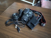 Canon EOS 77D + 2 obiektywy 18-55mm | 35mm | Stan idealny