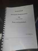 Instrukcja DTR Dokumentacja techniczna maszyn