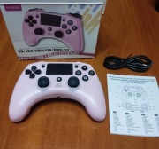 Pad kontroler do ps4 różowy 