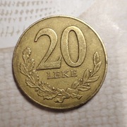 Albania 20 Leke z 2000 r. wersja 2