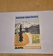 Masyw Śnieżnika i Góry Bialskie mapa turystyczna  1991r.
