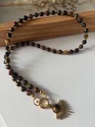 Naszyjnik Tygrysie oko 45 cm