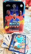 TOPPS MATCH ATTAX UCL 2017/18 – NEW SIGNINGS – 48 KART + METALOWA PUSZKA GR