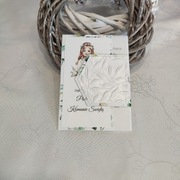 ZAPROSZENIE KOMUNIJNE DZIEWCZYNKA