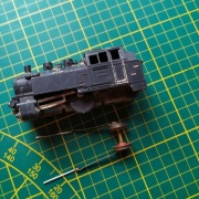 Piko parowóz junior H0 uszkodzony 