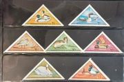 !!! MONGOLIA 1973 / PTAKI WODNE. Seria.7szt...CZYSTE**!!!